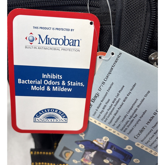 California Innovations Expandable Cooler Gear Bag Insulated NWT - Picture 4 of 14